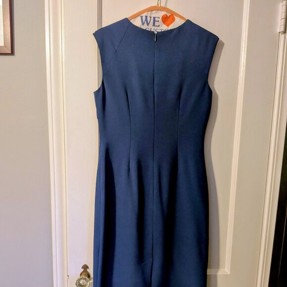 Adrianna Papell lovely blue dress size 6 - Picture 2 of 4
